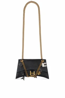 Balenciaga CZARNY Torba na ramię `Crush`