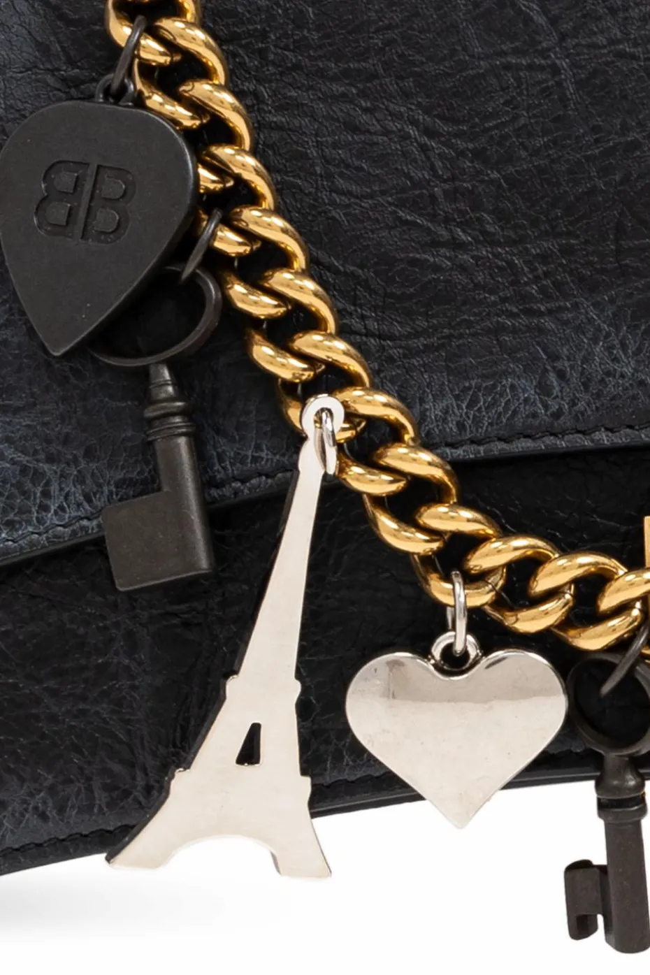 Balenciaga CZARNY Torba na ramię `Crush`