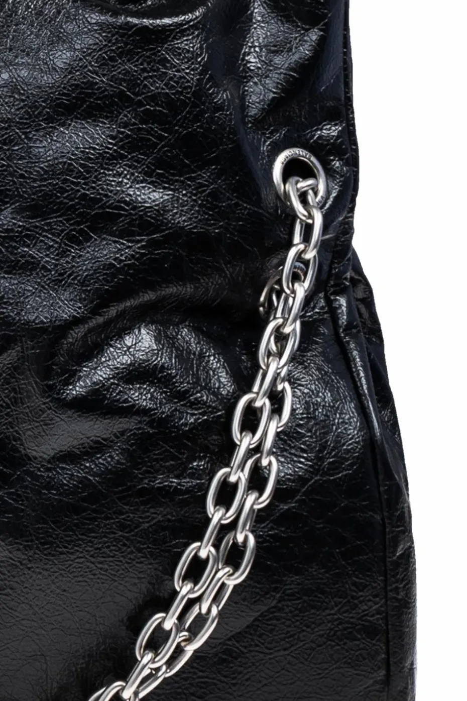 Balenciaga CZARNY Torba na ramię ‘Monaco Large Chain’