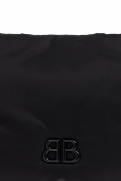 Balenciaga CZARNY Torba na ramię z aplikacją w kształcie logo