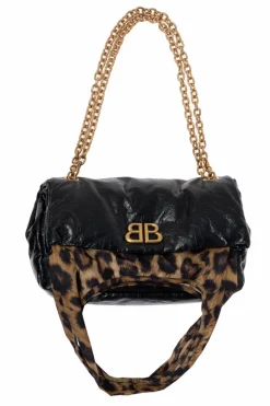 Balenciaga CZARNY Torba na ramię ‘Monaco Small Chain’
