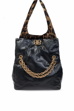 Balenciaga CZARNY Torba na ramię ‘Monaco Small Chain’