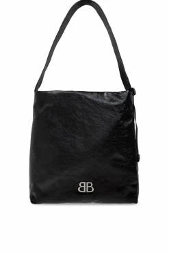 Balenciaga CZARNY Torba na ramię `Monaco Large`