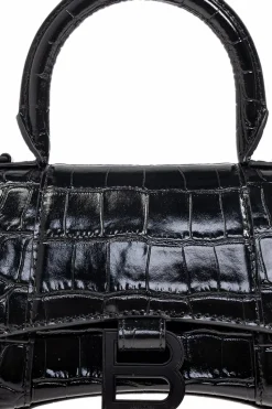 Balenciaga CZARNY Torba na ramię ‘Hourglass XS’