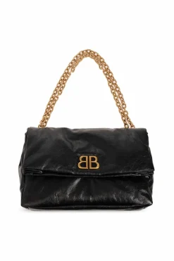 Balenciaga CZARNY Torba na ramię ‘Monaco M’