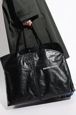 Balenciaga CZARNY Torba `Shopper Garm`