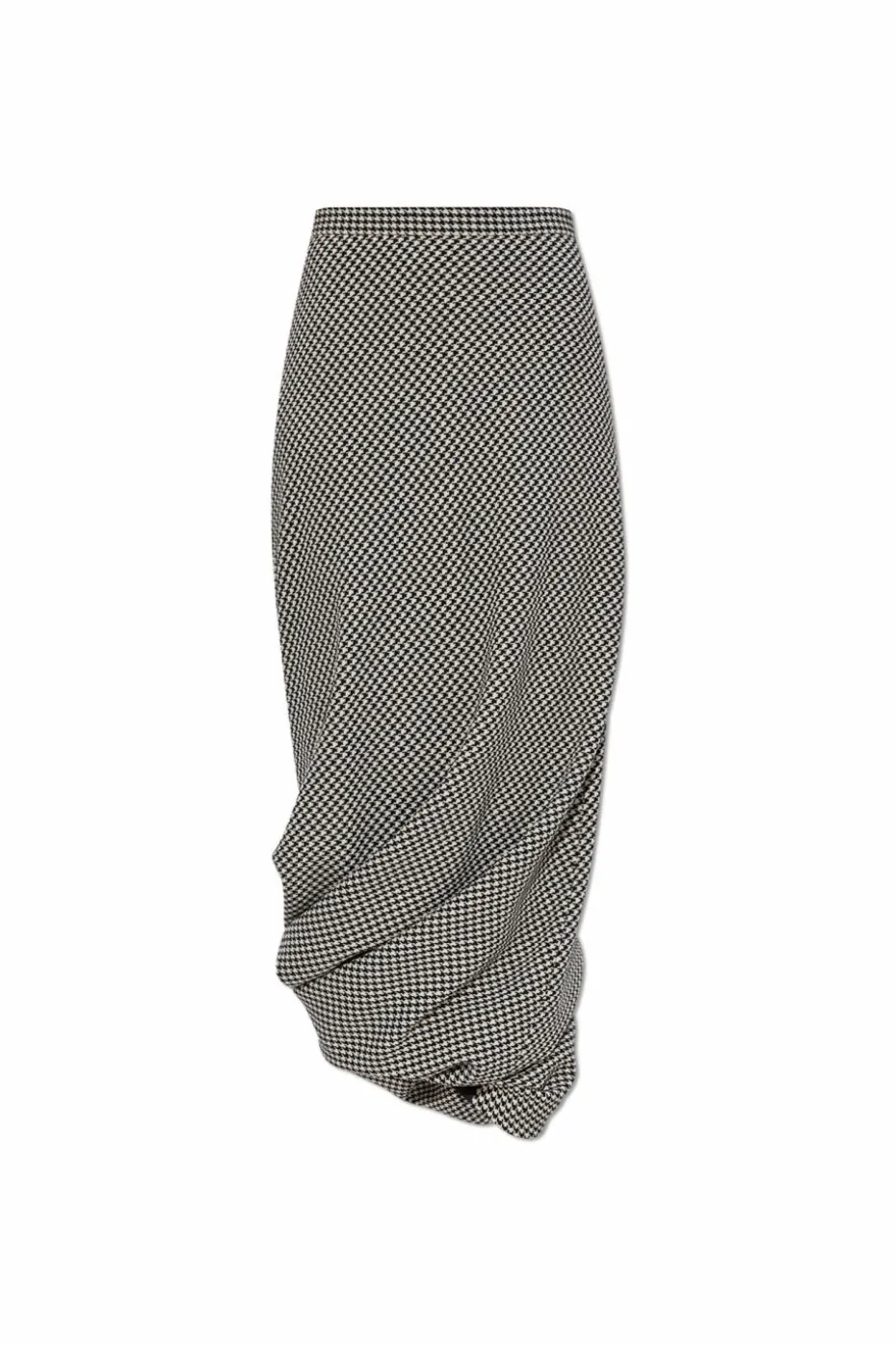 Balenciaga CZARNY Wełniana spódnica