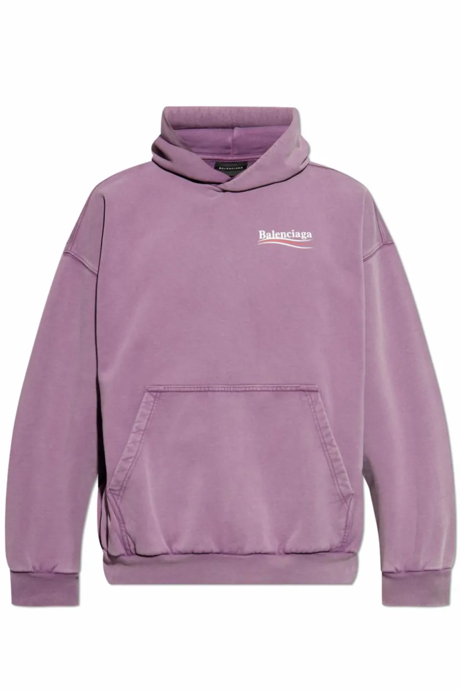 Balenciaga FIOLETOWY Bluza z logo
