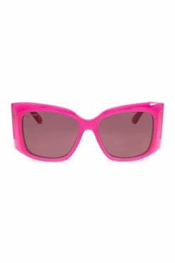 Balenciaga FIOLETOWY Okulary przeciwsłoneczne