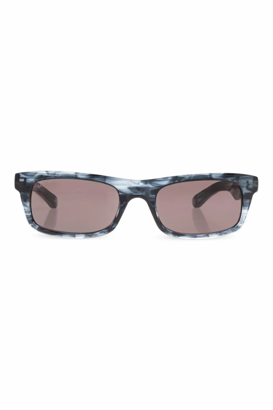Balenciaga GRANATOWY Okulary przeciwsłoneczne
