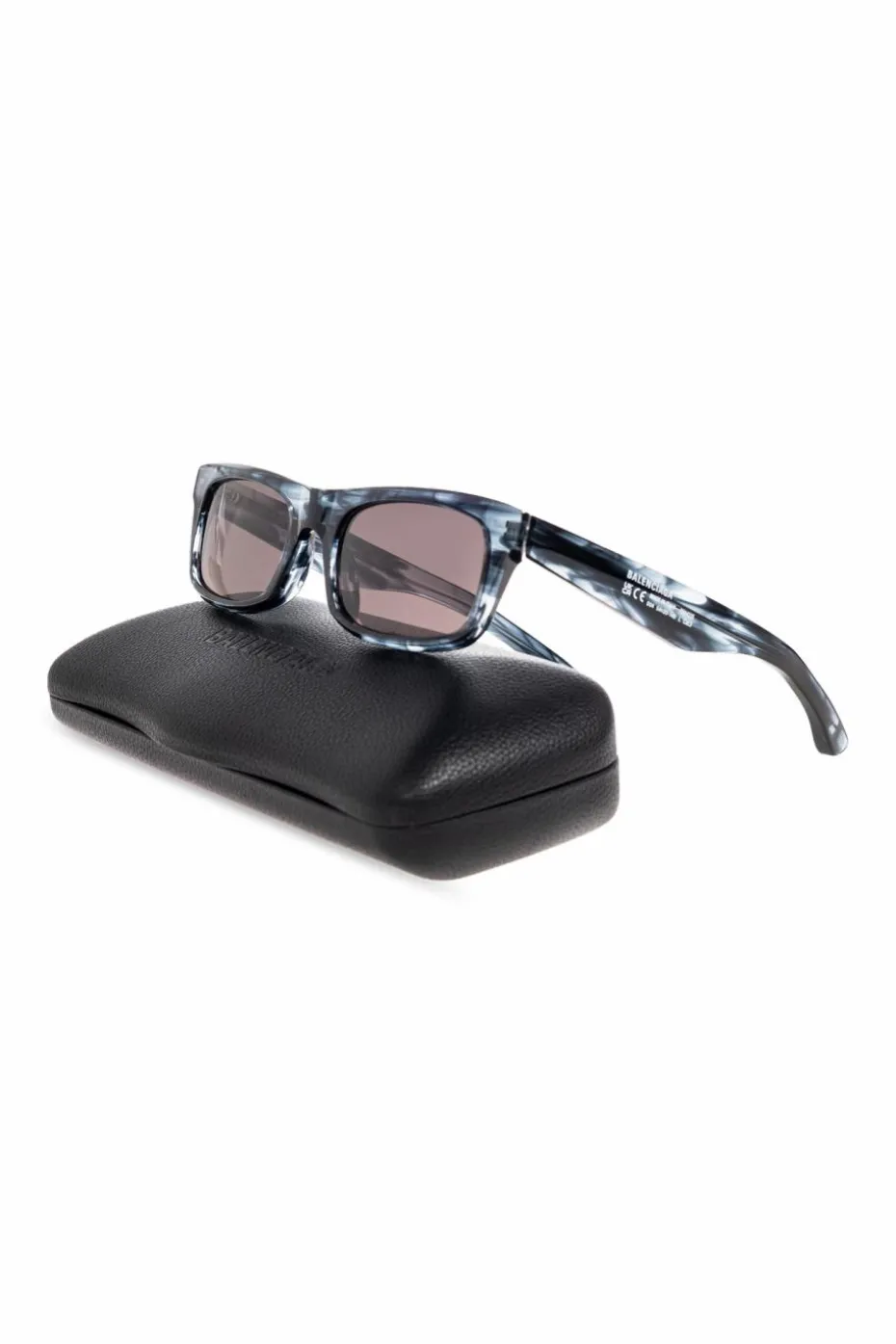 Balenciaga GRANATOWY Okulary przeciwsłoneczne