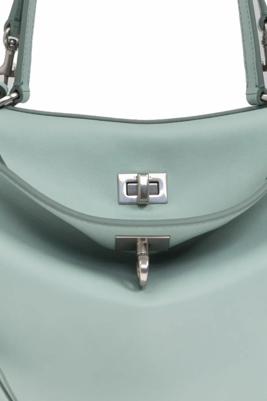 Balenciaga jasnoniebieski Torba do ręki `Rodeo Small`