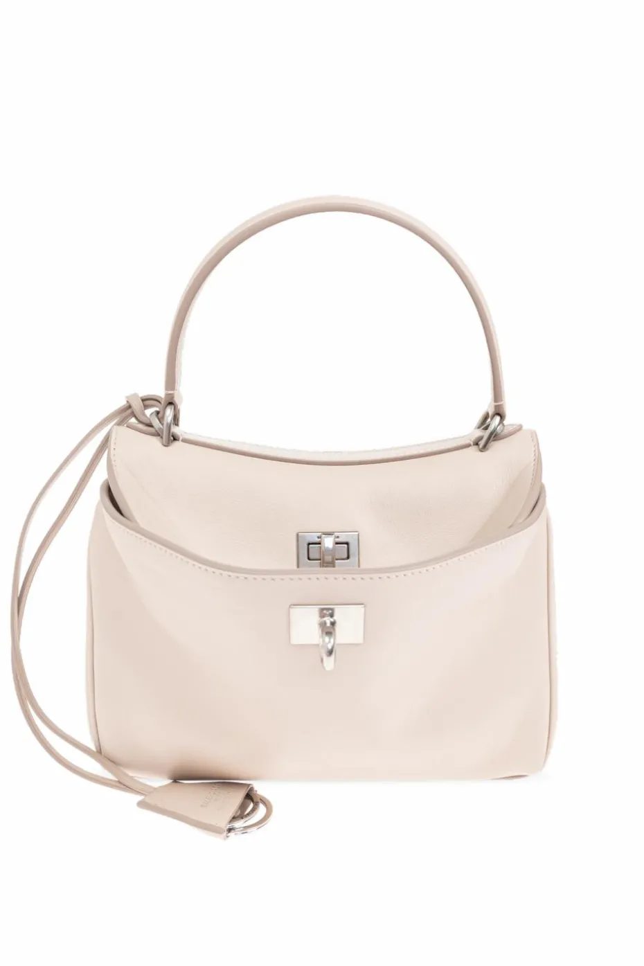 Balenciaga kremowy Torba do ręki `Rodeo Mini`