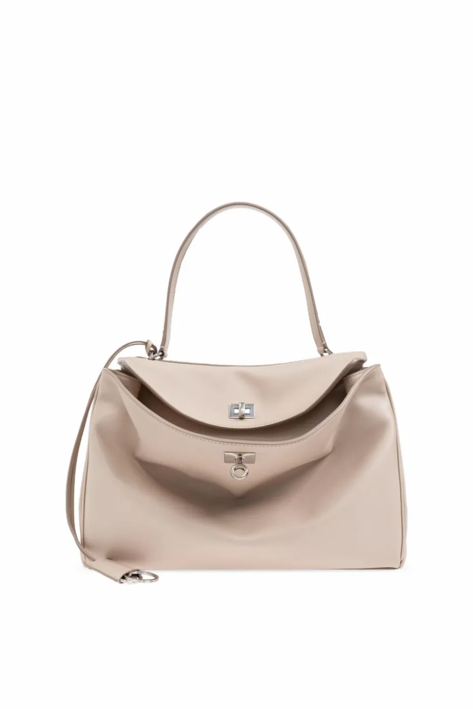 Balenciaga kremowy Torba `Rodeo Medium`