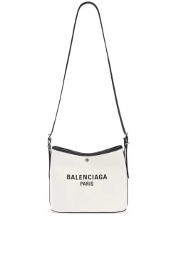 Balenciaga kremowy Torba na ramię `Biarritz`