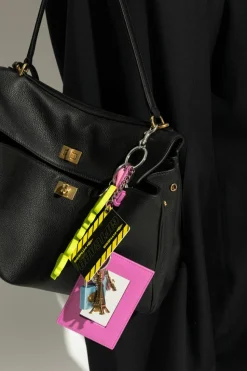 Balenciaga MULTIKOLOR Brelok do kluczy z kolorowymi zawieszkami