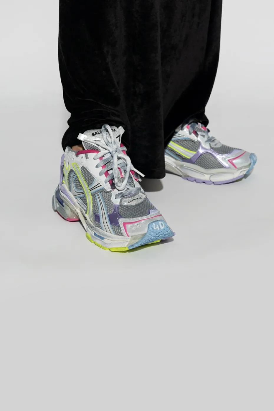 Balenciaga MULTIKOLOR Sznurowane buty sportowe ‘Runner’