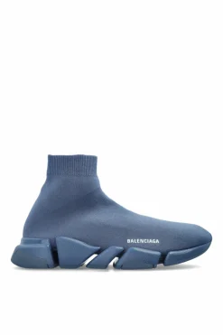 Balenciaga NIEBIESKI Buty sportowe `Speed 2.0` ze skarpetą