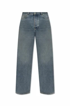 Balenciaga NIEBIESKI Jeansy z logo