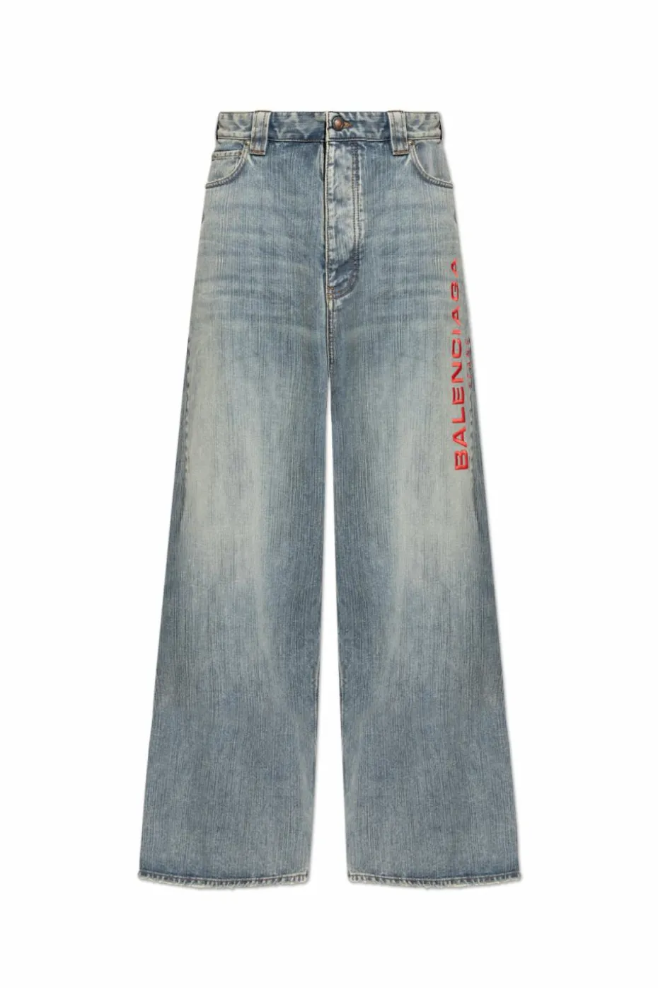Balenciaga NIEBIESKI Jeansy z logo