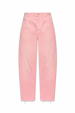 Balenciaga RÓŻOWY Jeansy z kieszeniami