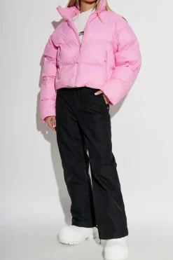 Balenciaga RÓŻOWY Ocieplana kurtka z kolekcji `Skiwear`