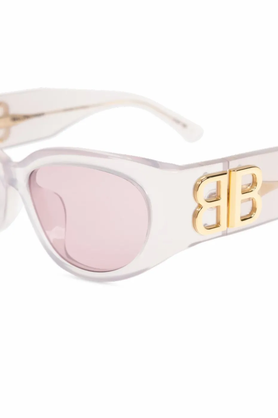 Balenciaga RÓŻOWY Okulary przeciwsłoneczne