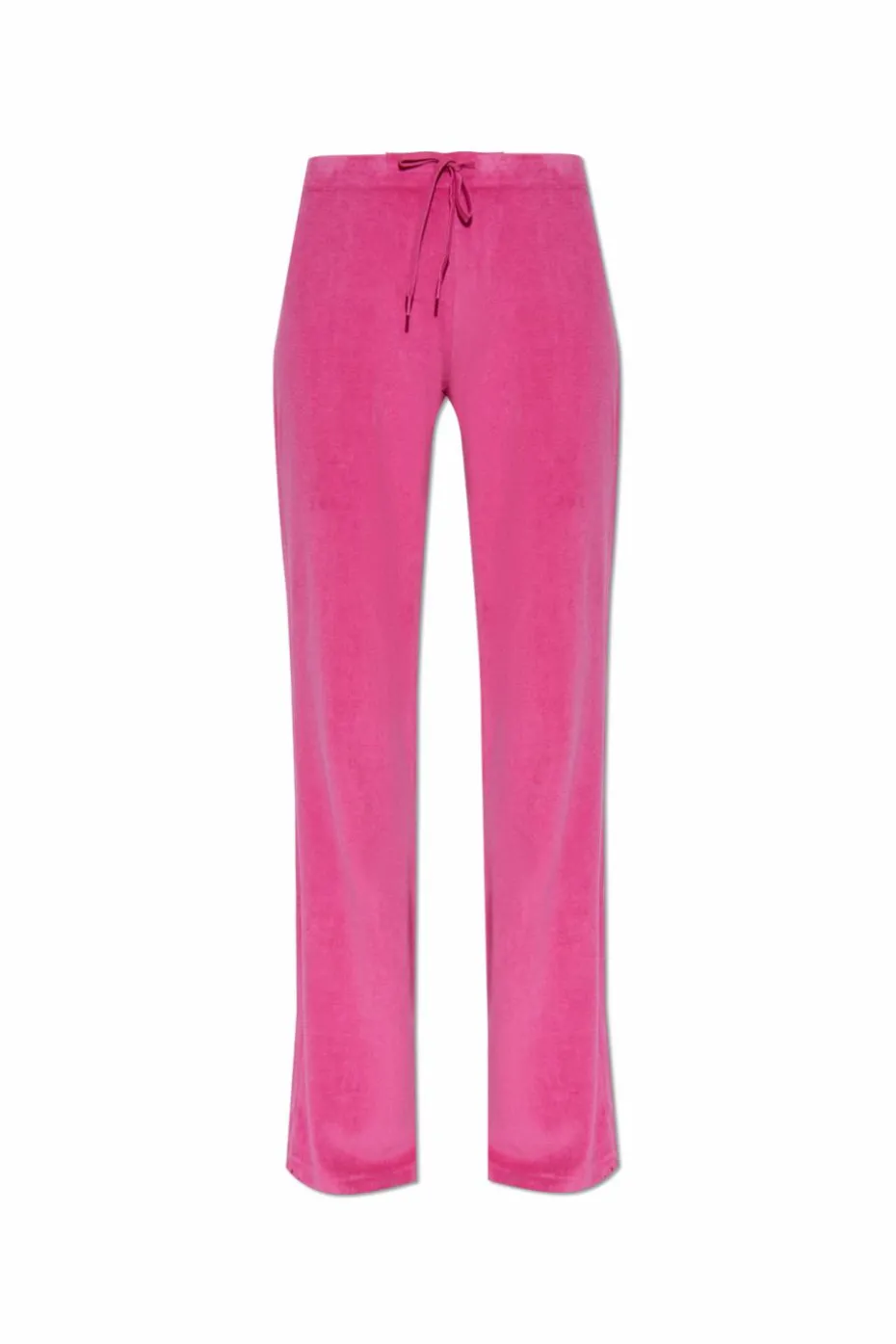 Balenciaga RÓŻOWY Spodnie z efektem `vintage`