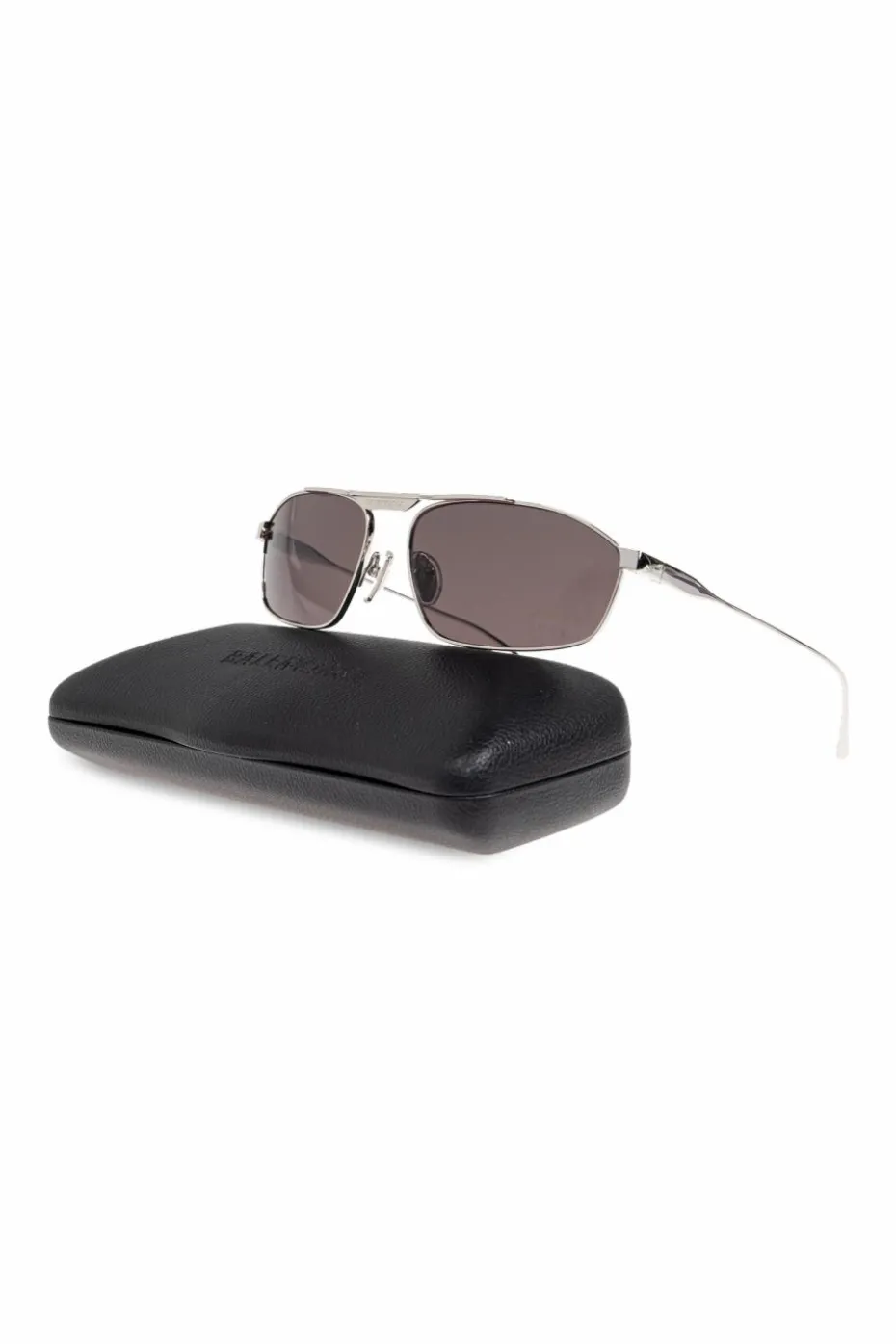 Balenciaga SREBRNY Okulary przeciwsłoneczne