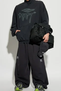 Balenciaga SZARY Bluza z nadrukiem