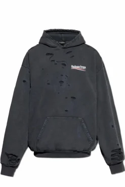 Balenciaga SZARY Bluza z logo