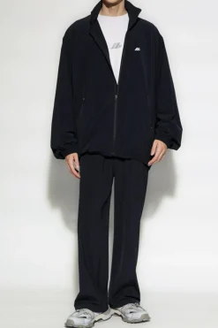 Balenciaga SZARY Bluza z nadrukowanym logo