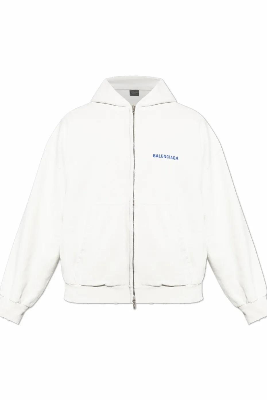 Balenciaga SZARY Bluza z kapturem