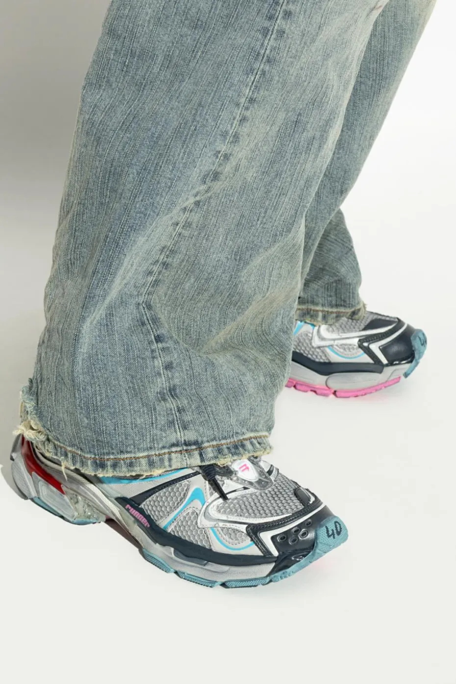 Balenciaga SZARY Buty sportowe `Runner 2`