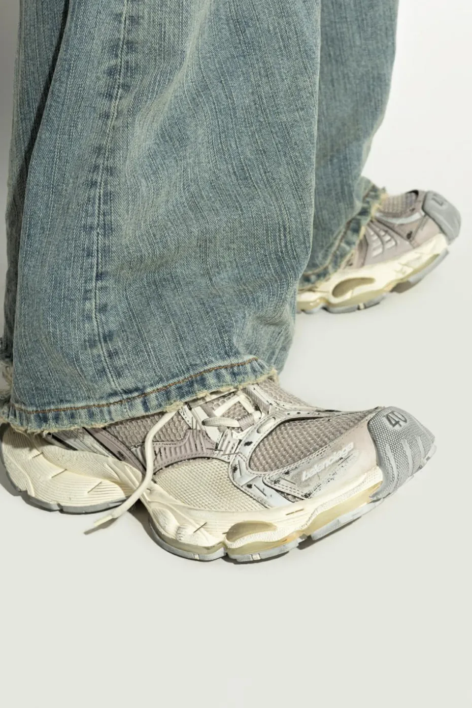 Balenciaga SZARY Buty sportowe `Stapler`