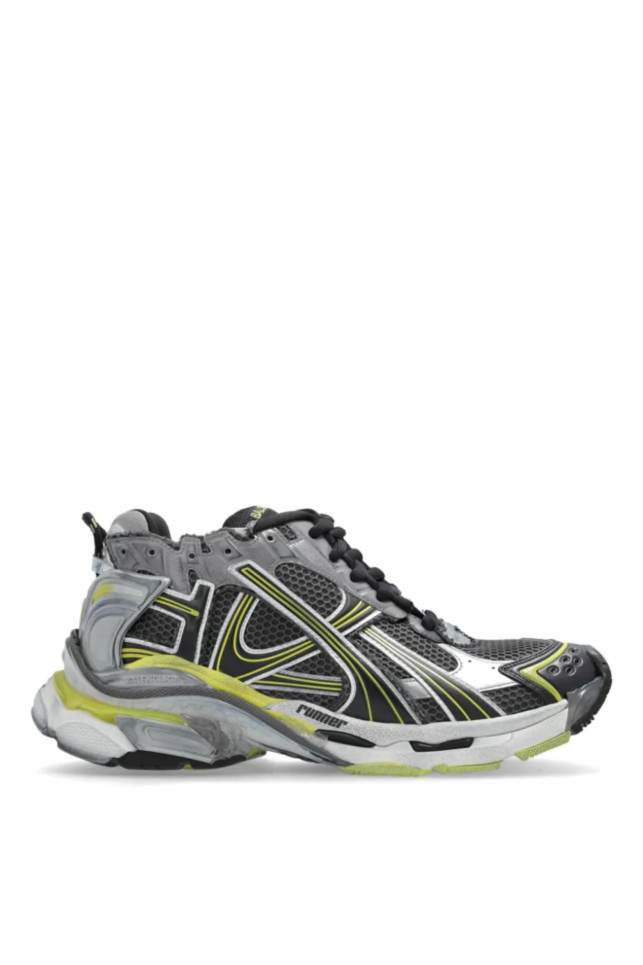 Balenciaga SZARY Buty sportowe za kostkę `Runner`