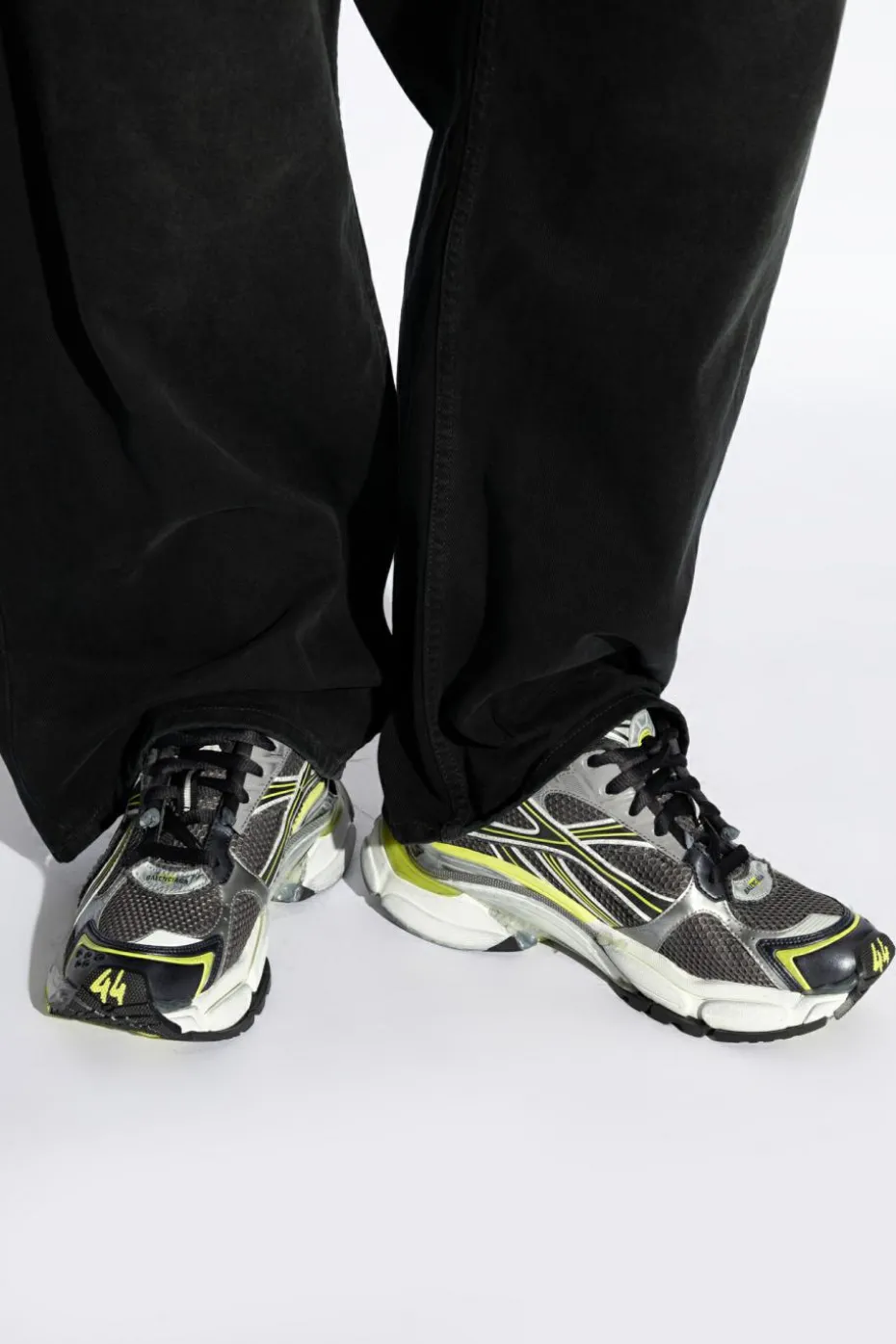 Balenciaga SZARY Buty sportowe za kostkę `Runner`