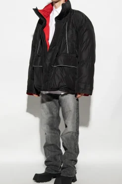 Balenciaga SZARY Jeansy z efektem ‘vintage’