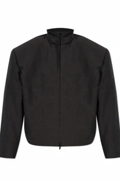 Balenciaga SZARY Kurtka ze stójką