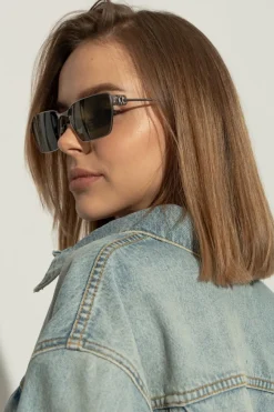 Balenciaga SZARY Okulary przeciwsłoneczne