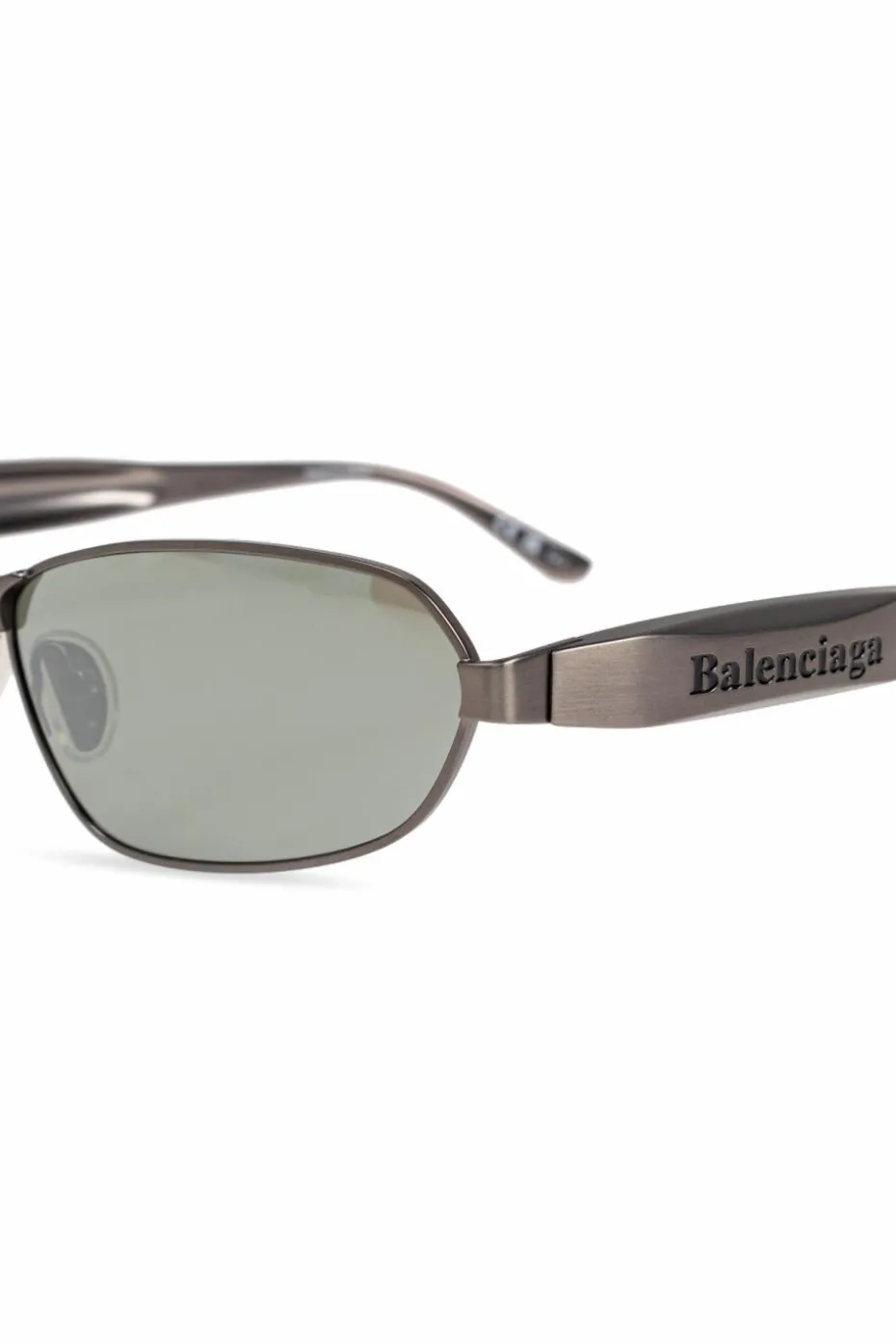 Balenciaga SZARY Okulary przeciwsłoneczne