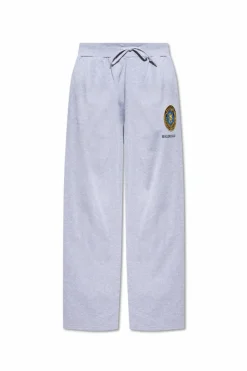 Balenciaga SZARY Spodnie dresowe z logo
