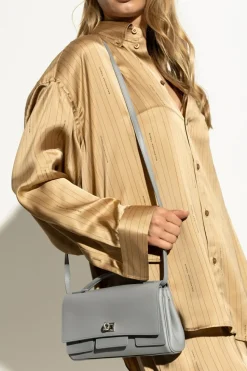 Balenciaga SZARY Torba do ręki `Bel Air Small`