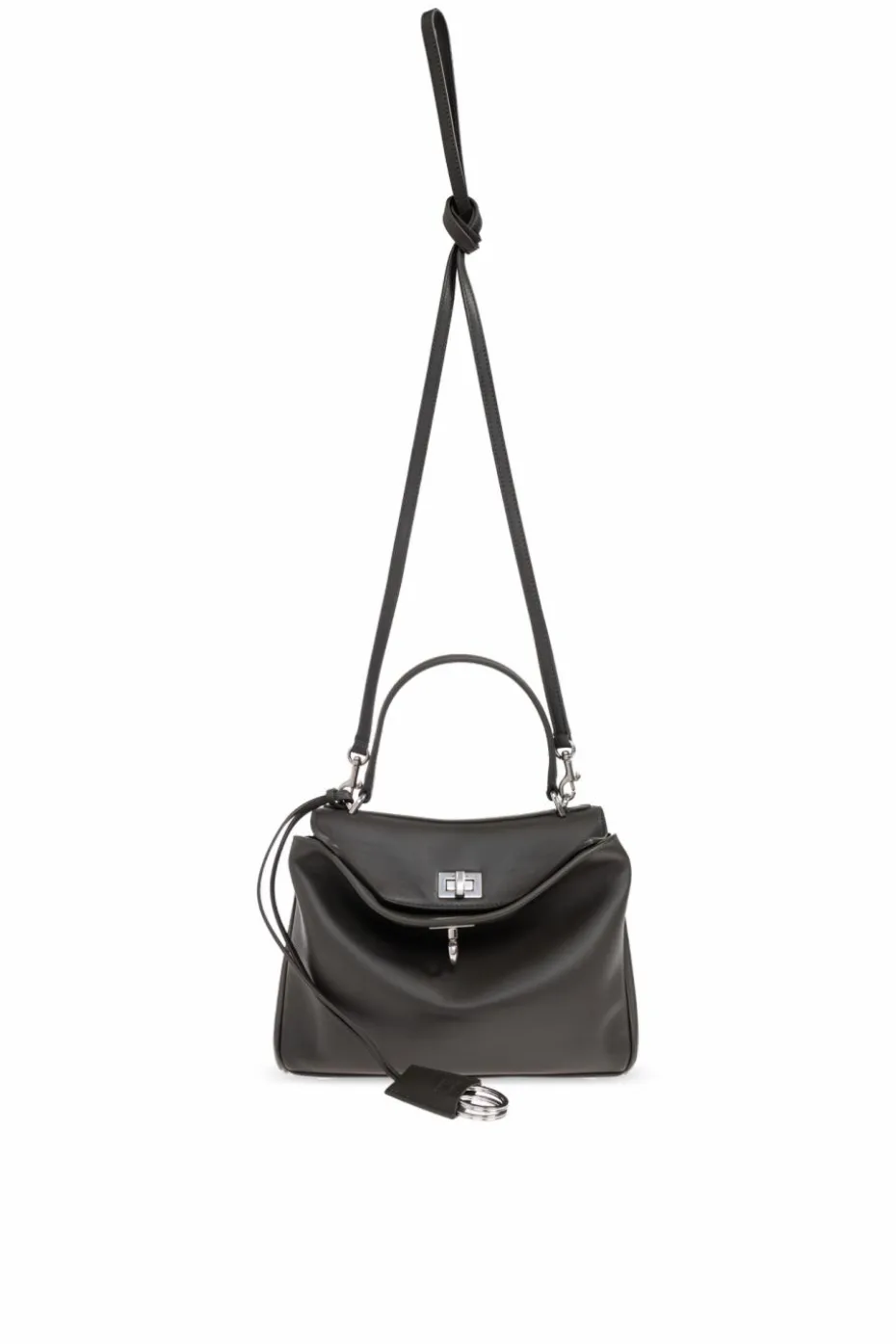 Balenciaga SZARY Torba do ręki `Rodeo Mini`