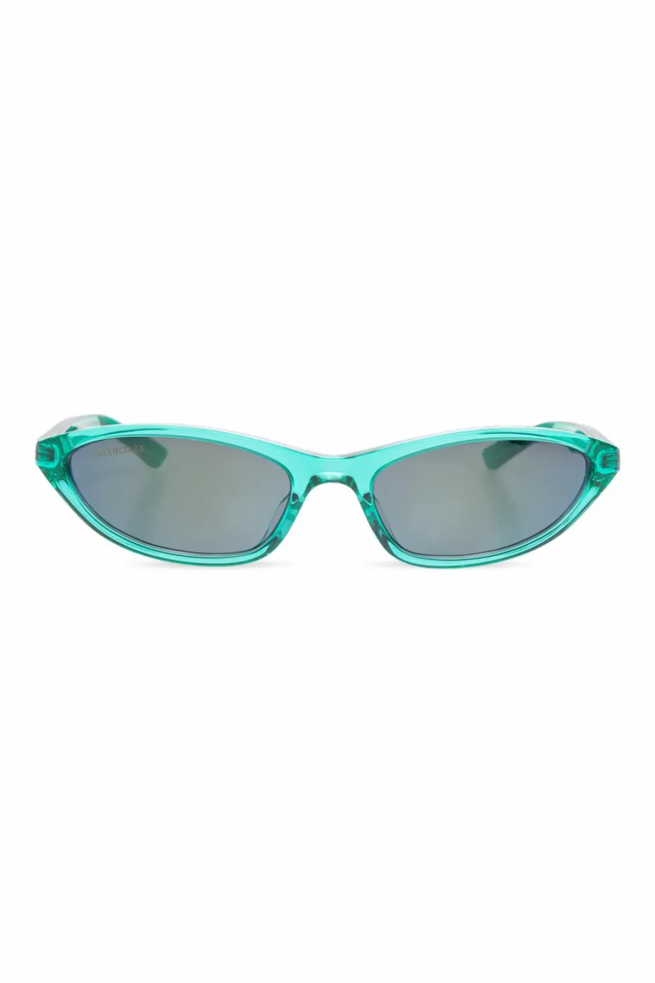 Balenciaga ZIELONY Okulary przeciwsłoneczne