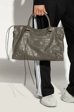Balenciaga ZIELONY Torba do ręki `Le City Medium`