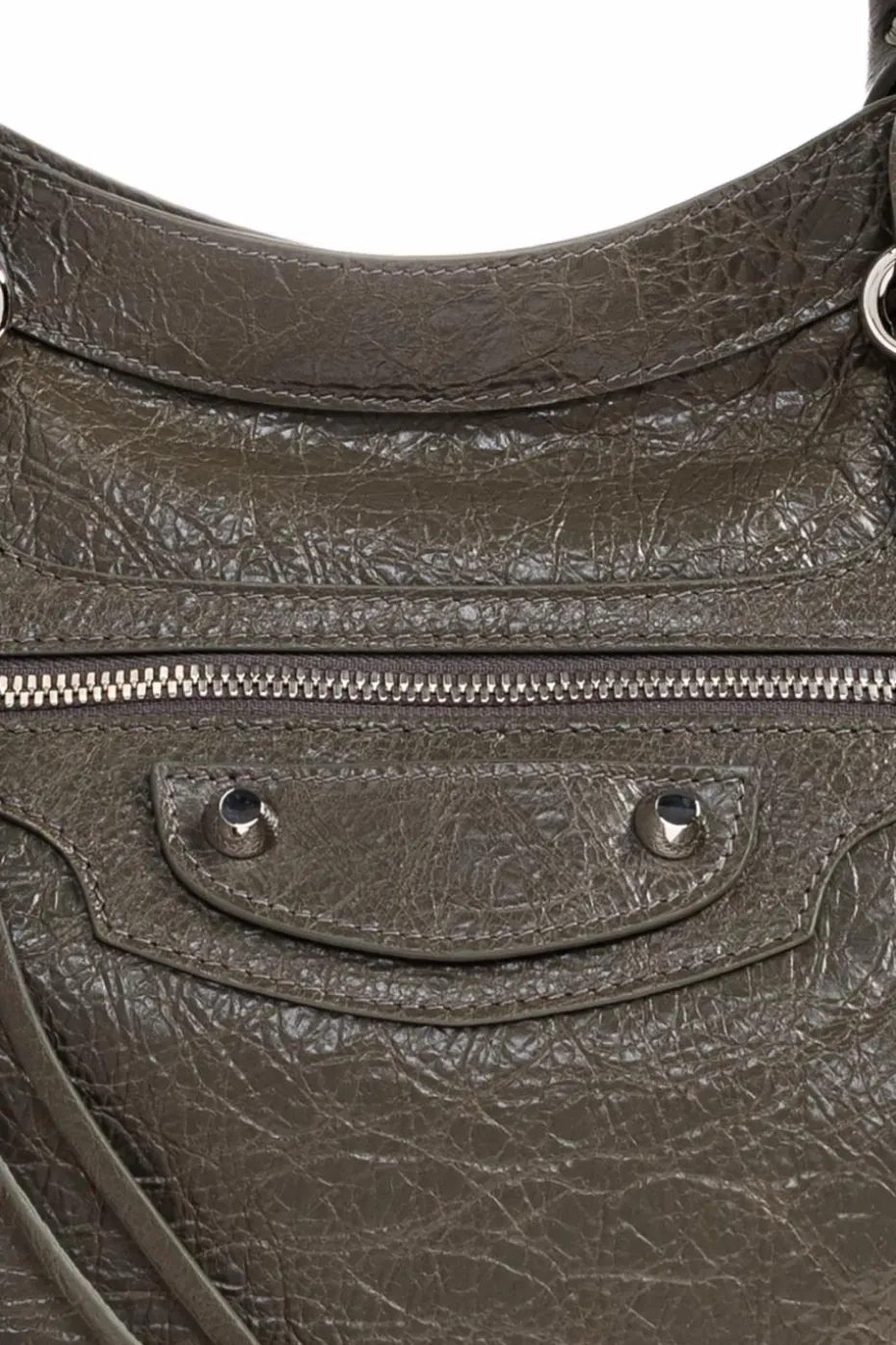 Balenciaga ZIELONY Torba do ręki `Le City Medium`