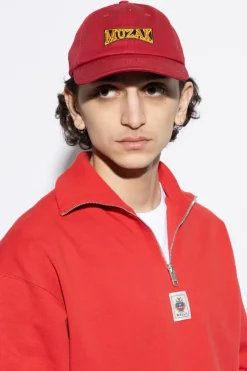 Bally CZERWONY Czapka z daszkiem