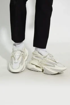 Balmain BIAŁY Buty sportowe 'Unicorn'