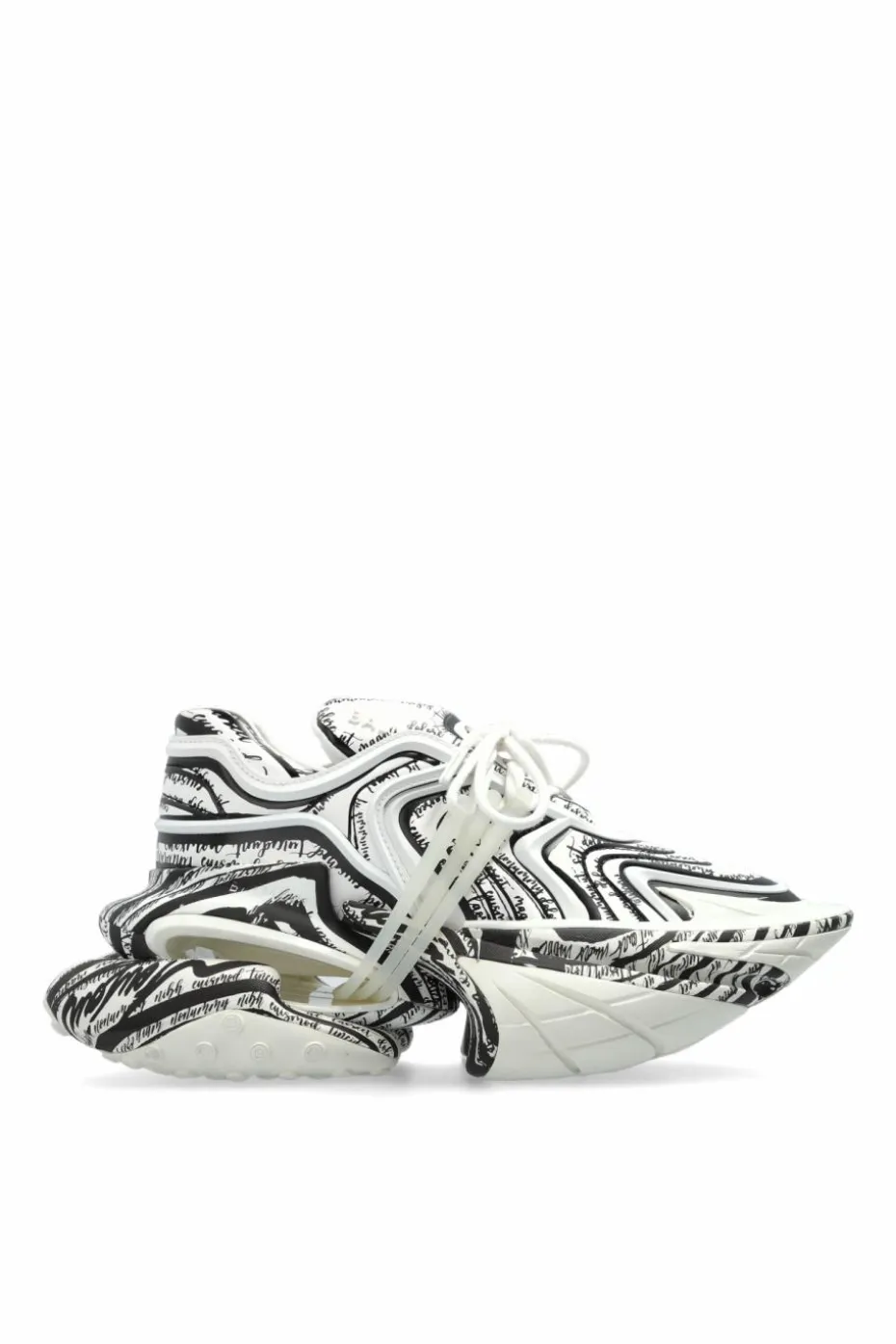 Balmain BIAŁY Buty sportowe `Unicorn Wave`